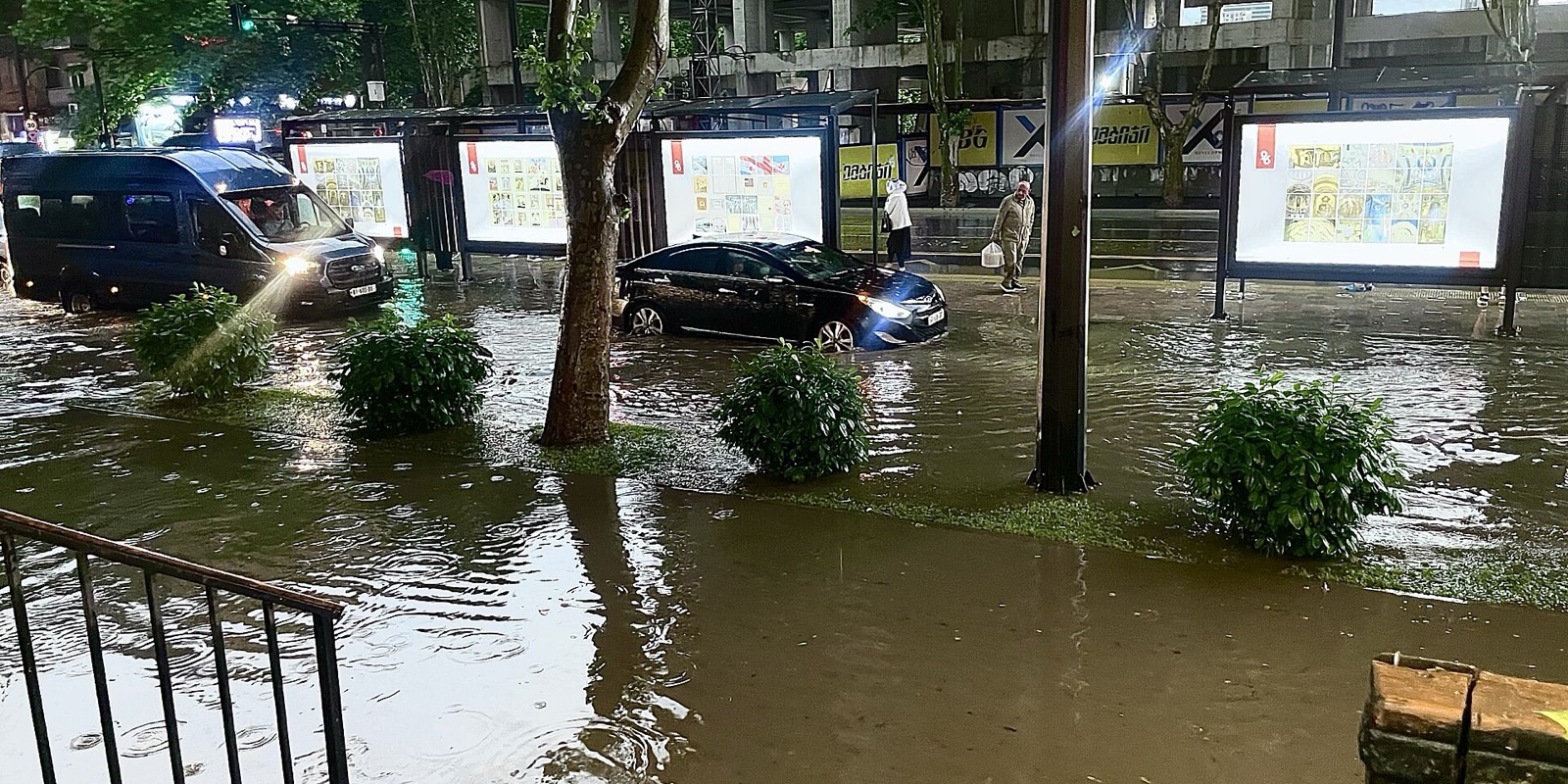 Heavy Rain in Georgia from 20 to 22 October: Flood Risk on the Aragvi, Alazani, Iori and Enguri